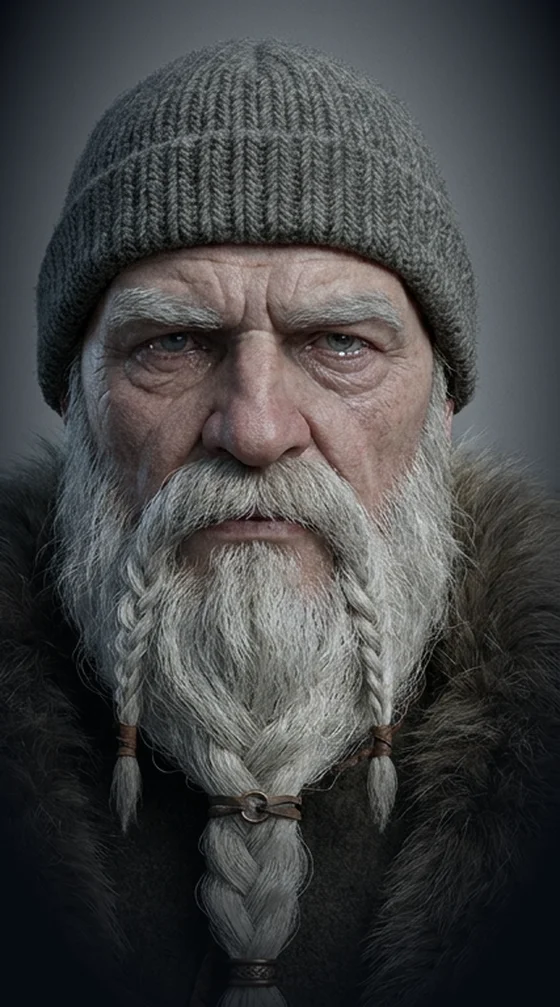 Portrait of Olvar