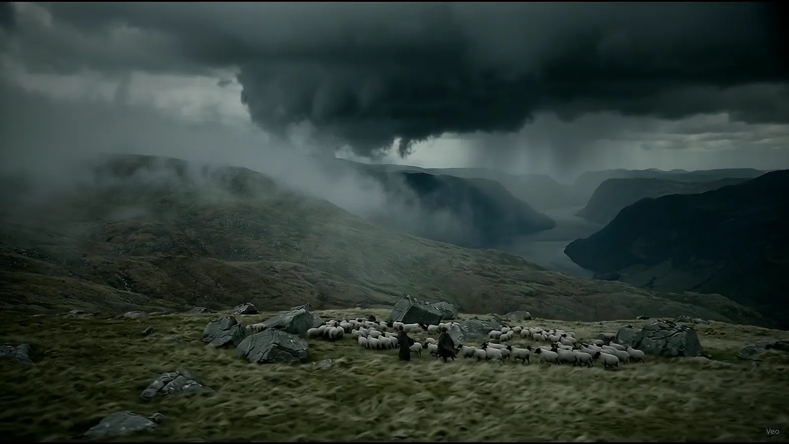 Storm over the high pasture