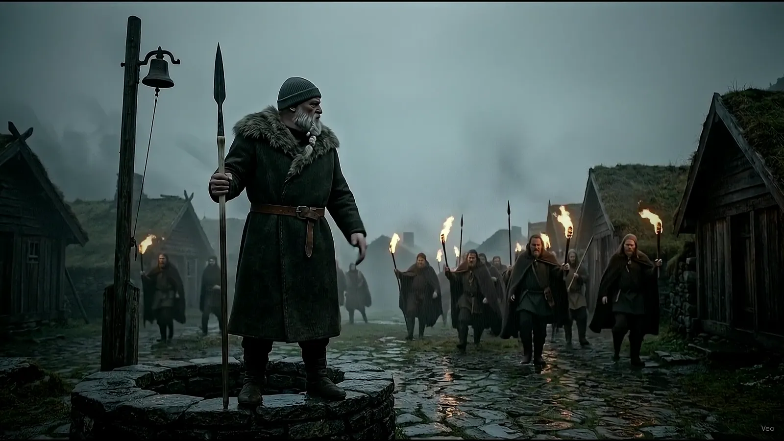 Olvar rallies the village